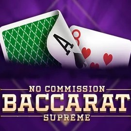 Baccarat Supreme slot visual from OneTouch Games available on dynabett.com