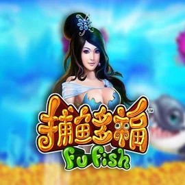 Fu Fish online game logo by Skywind Group on dynabett.com