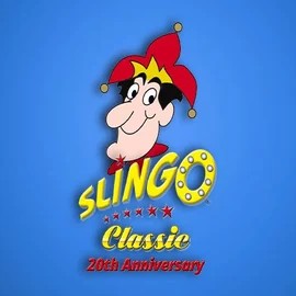 Enjoy Slingo Classic 20th Anniversary by Slingo – logo hosted on dynabett.com